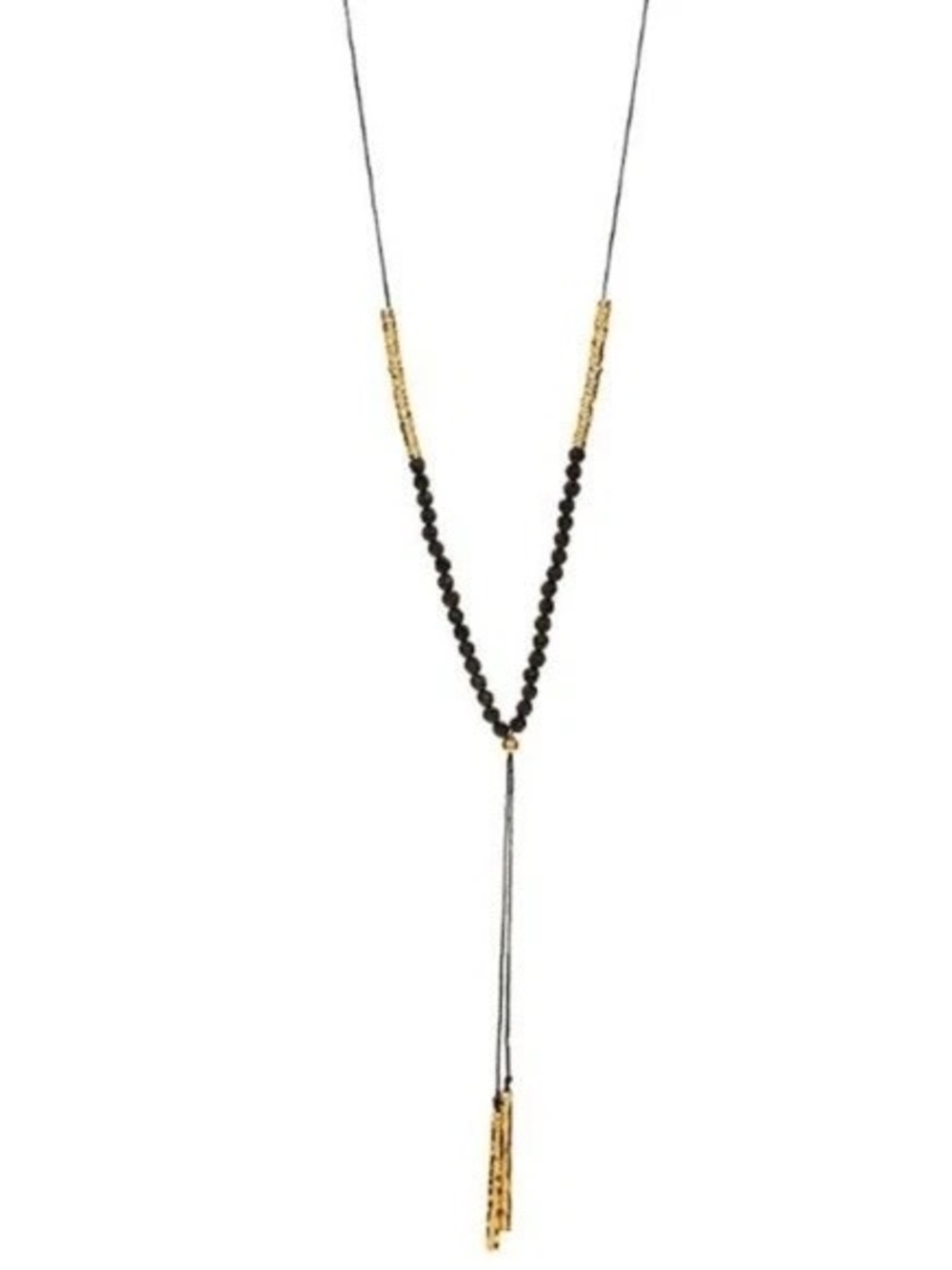 Gorjana Power Gemstone Necklace - Onyx